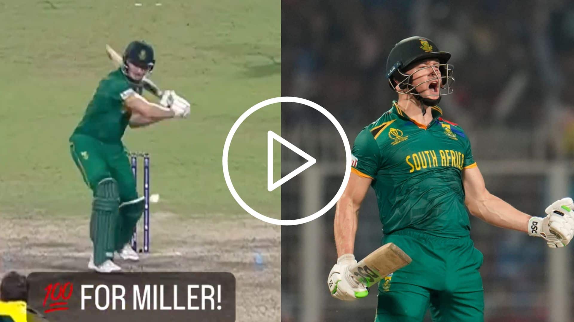 [Watch] David Miller Smashes Magnificent Century With A 'Humongous Six' Against Pat Cummins